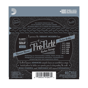 D'ADDARIO EJ46FF Pro-Arte Carbon Classical Guitar Strings, Dynacore Basses, Hard Tension - Ray's Midbell Music