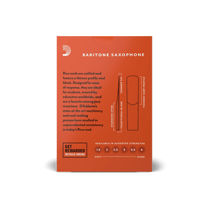 RICO RLA1030 #3 Bari Sax Reeds, Box of 10 - Ray's Midbell Music