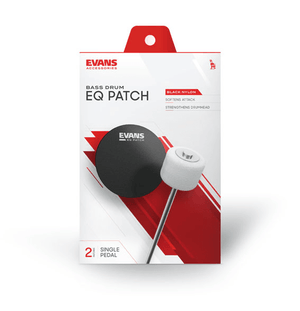 EVANS EQPB1 EQ Black Nylon Patch (2 Pack) - Ray's Midbell Music