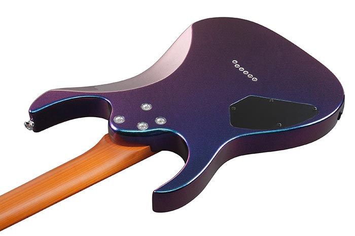 Ibanez GRG121SPBMC Gio Series Double Cutaway Electric Guitar (Iridecent Purple)
