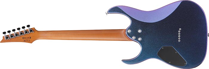 Ibanez GRG121SPBMC Gio Series Double Cutaway Electric Guitar (Iridecent Purple)