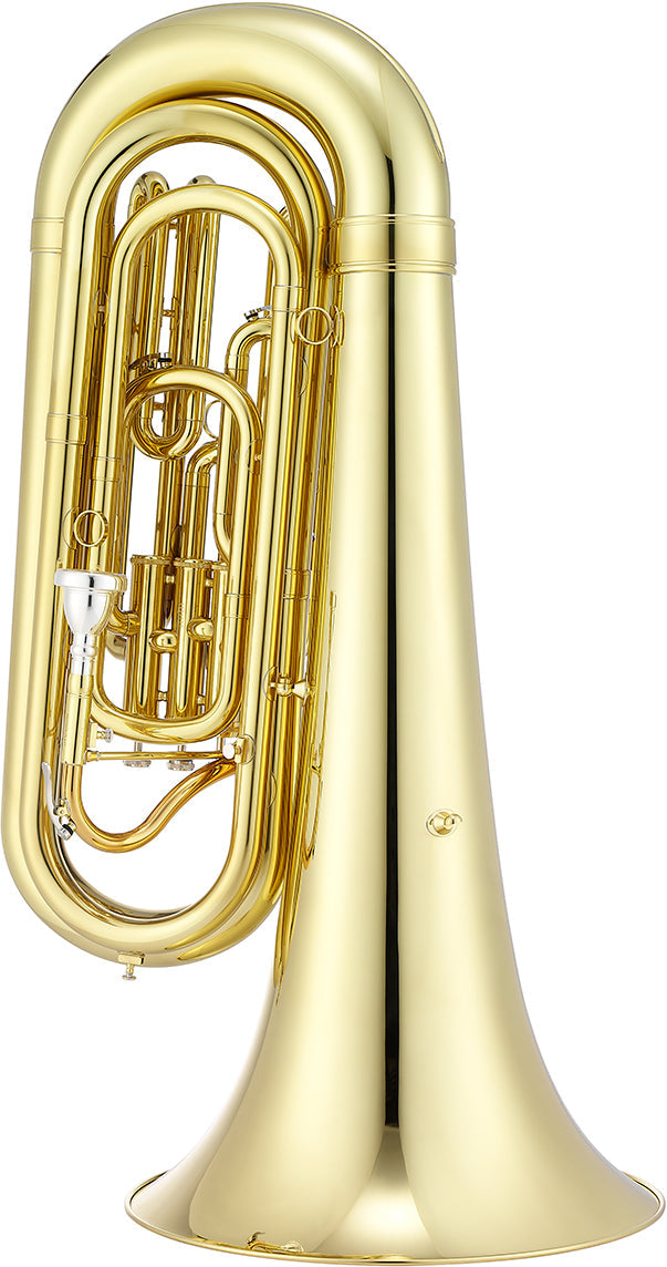 JUPITER JTU1000M 3/4 Size Convertible BBb Tuba, Lacquered Brass Body