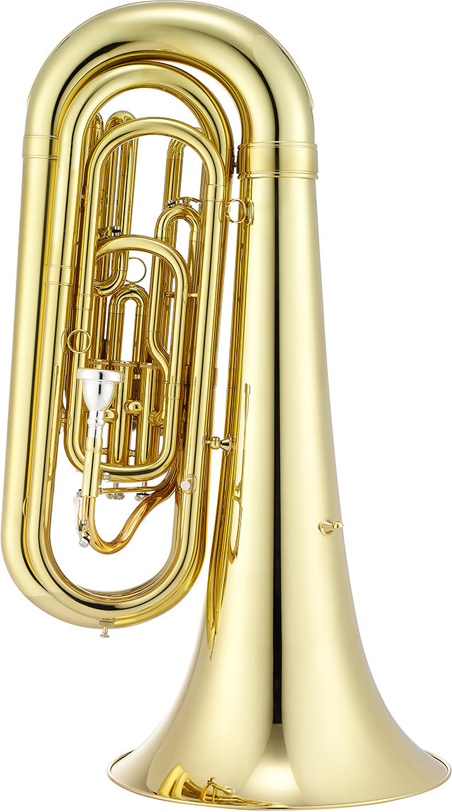 JUPITER JTU1000M 3/4 Size Convertible BBb Tuba, Lacquered Brass Body