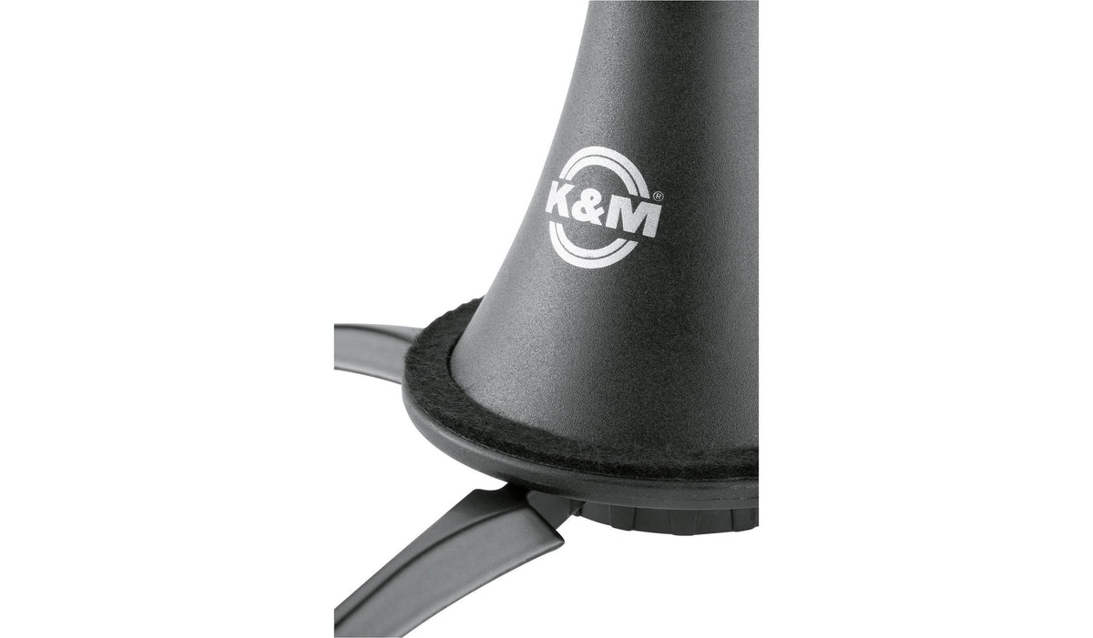 K & M 15222B Clarinet In Bell Stand (4 Legs) - Ray's Midbell Music