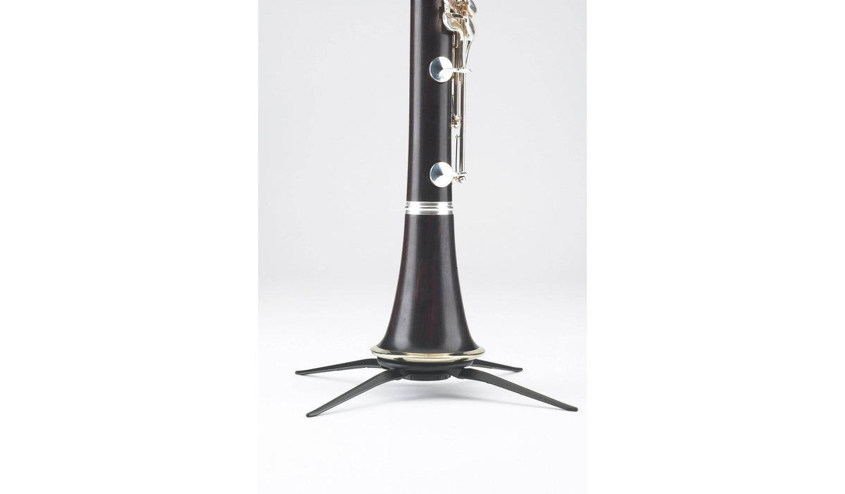 K & M 15222B Clarinet In Bell Stand (4 Legs) - Ray's Midbell Music