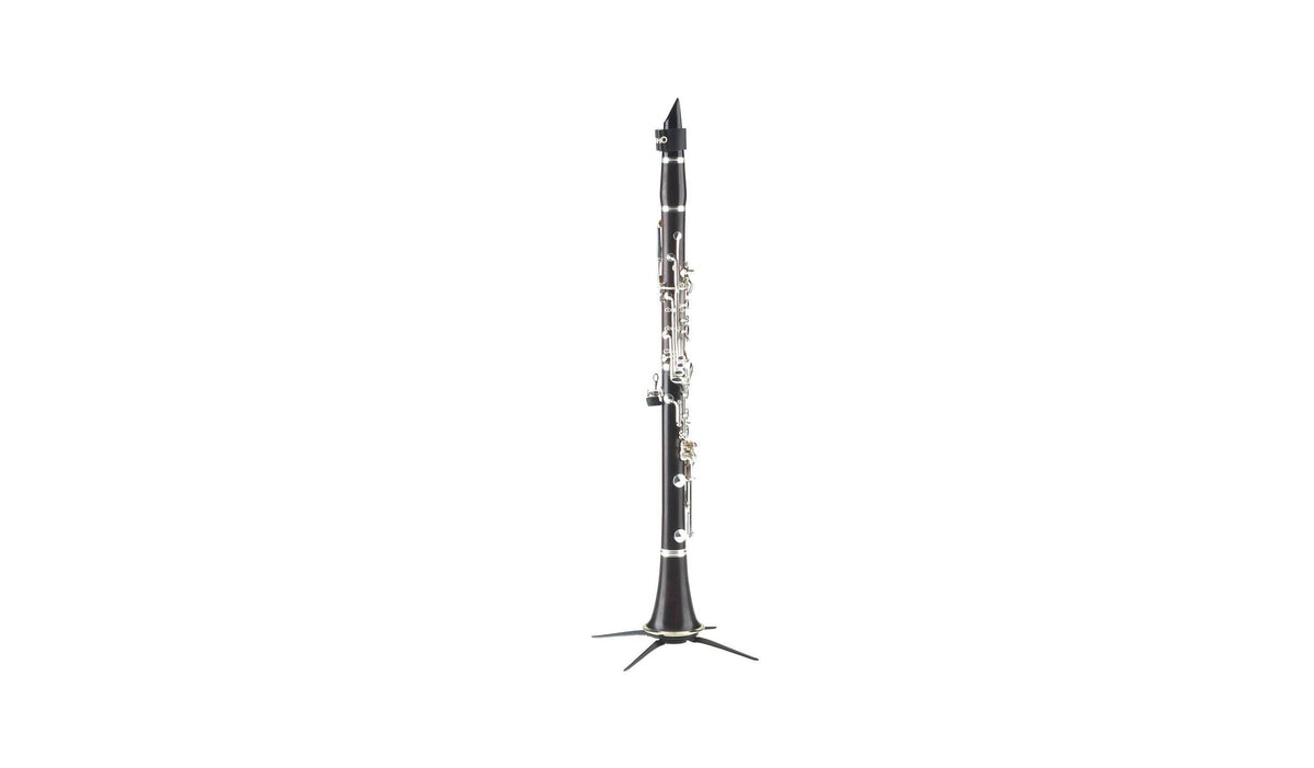 K & M 15222B Clarinet In Bell Stand (4 Legs) - Ray's Midbell Music