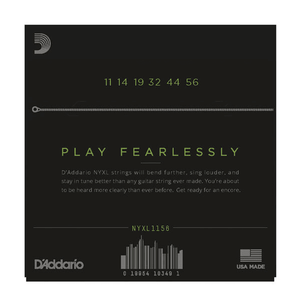 D'ADDARIO NYXL1156 NYXL Medium Top/Extra-Heavy Bottom Electric Guitar Strings, - Ray's Midbell Music