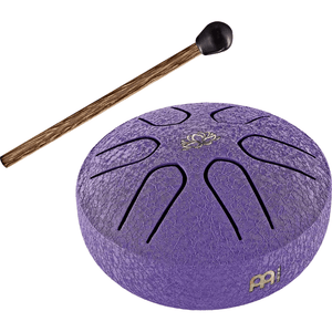 MEINL PERCUSSN PSTD1PLF Pocket Steel Tongue Drum, A Major (Purple) - Ray's Midbell Music