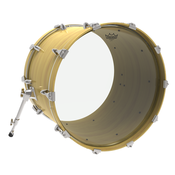 REMO BR132000 20" Clear Ambassador Bass Head