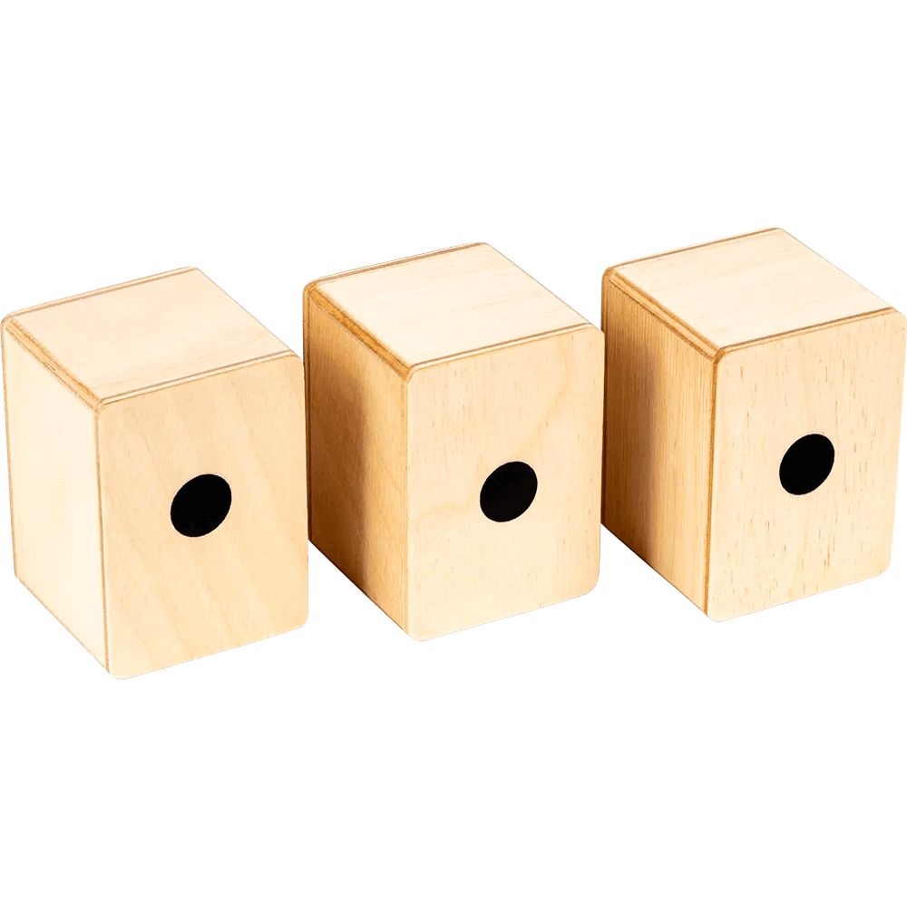 MEINL PERCUSSN SH50SET Mini Cajon Shaker Set, 3 piece - Ray's Midbell Music