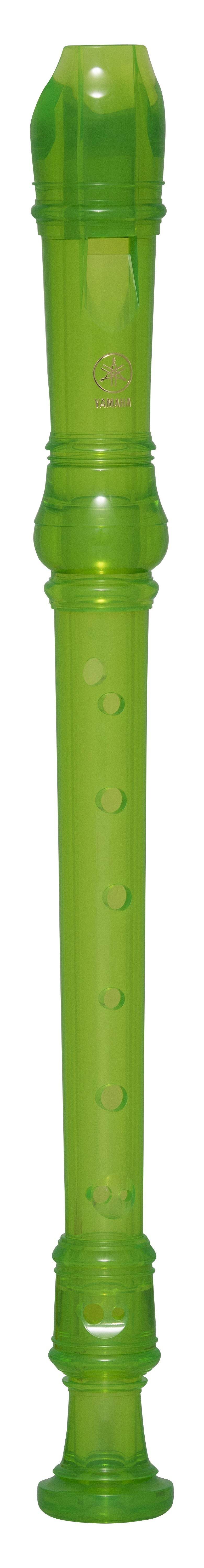 YAMAHA YRS20BG Baroque Soprano Recorder (Green) - Ray's Midbell Music