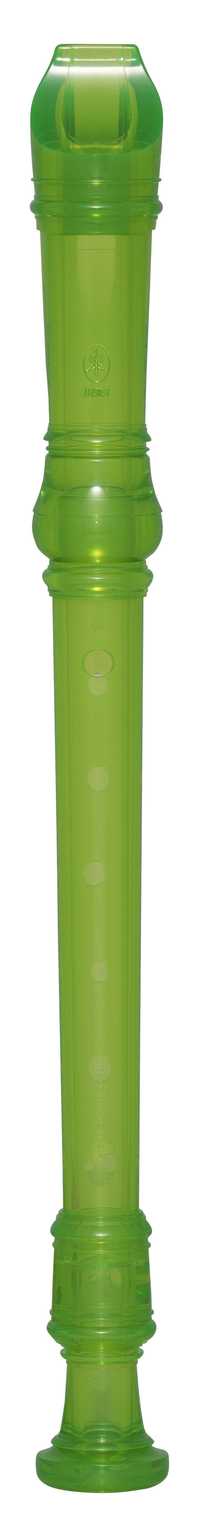 YAMAHA YRS20BG Baroque Soprano Recorder (Green) - Ray's Midbell Music