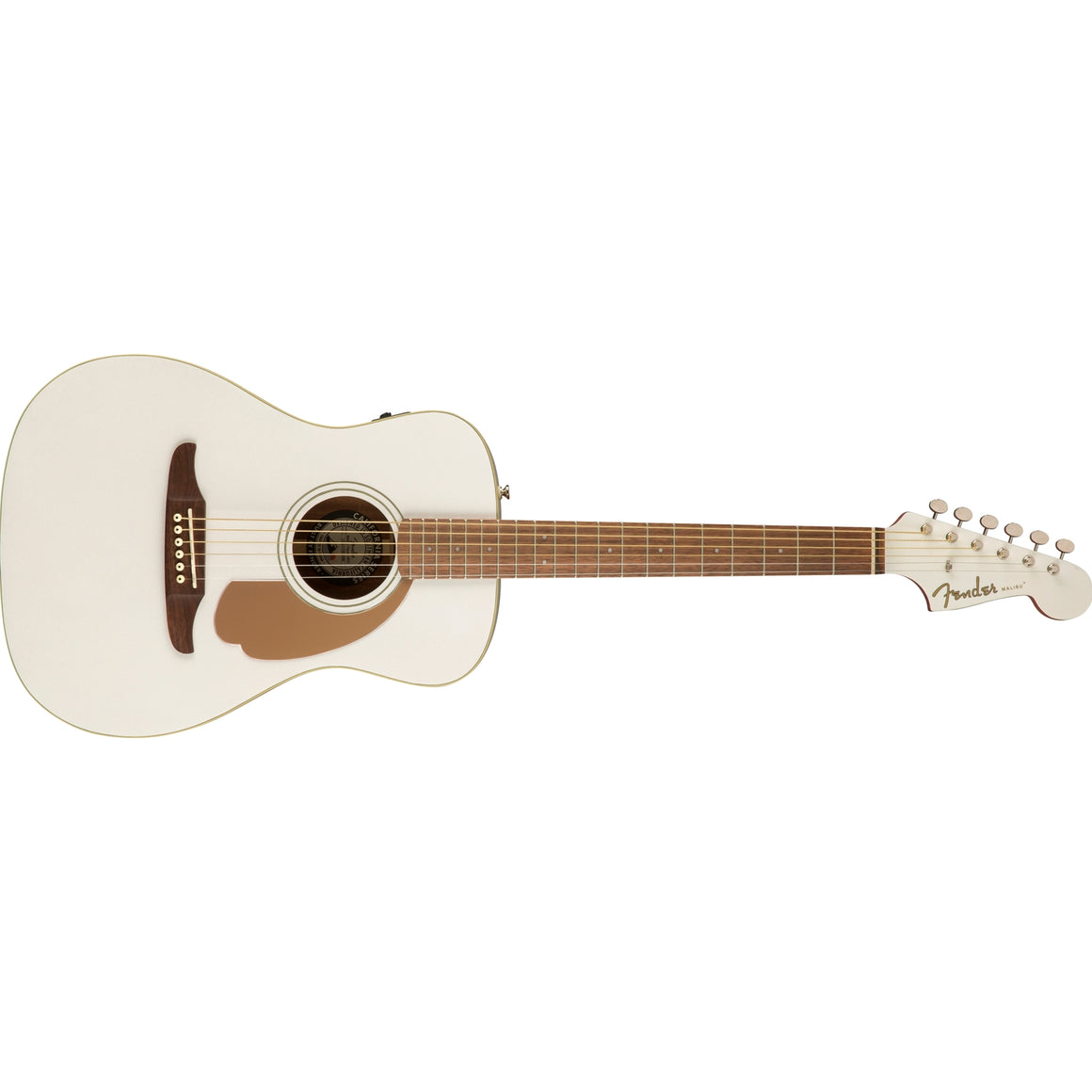 FENDER #0970722080 Malibu Player Short Scale A/E Guitar (Arctic Gold)