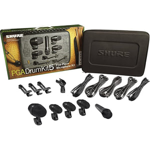 SHURE PGADRUMKIT5 PG Alta Series 5 Piece Drum Mic Kit