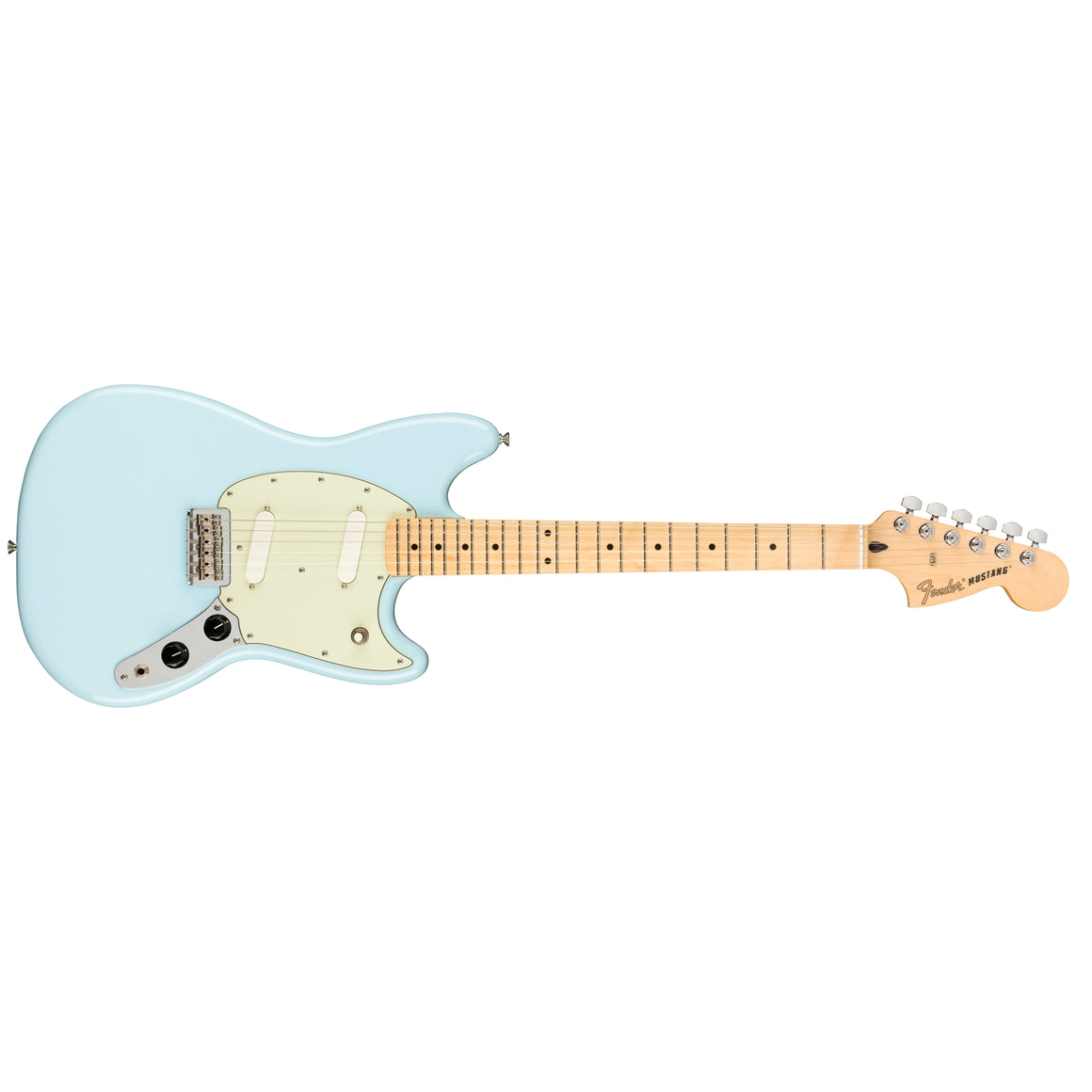 FENDER #0144042572 Player Series Mustang Electric Guitar (Sonic Blue)