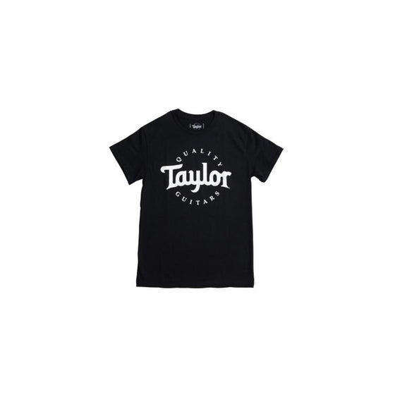 Taylor 15859 Basic Black Aged Logo T-Shirt - XL