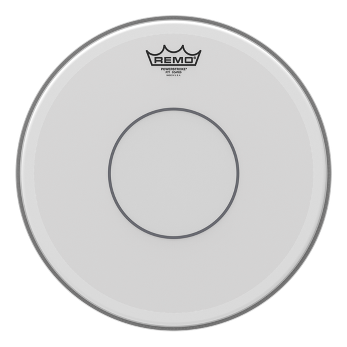 REMO P70114C2 14" Powerstroke 77, Coated, Open Channel, Clear Dot