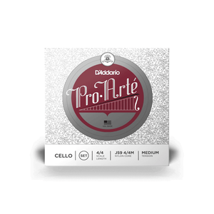 D'ADDARIO J5944M 4/4 Pro-Arte Cello String Set, Medium Tension - Ray's Midbell Music