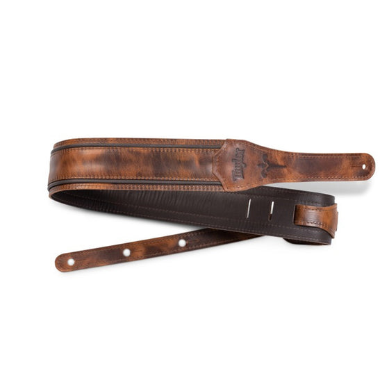 Taylor 412525 2.5" Leather Fountain Strap, Weathered Brn