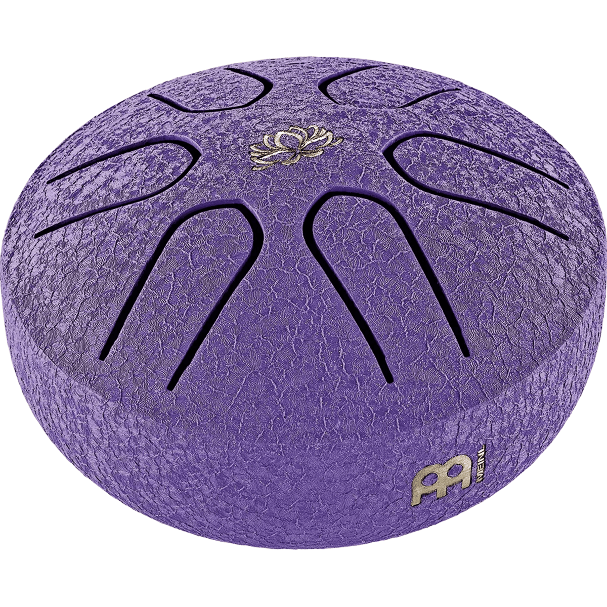 MEINL PERCUSSN PSTD1PLF Pocket Steel Tongue Drum, A Major (Purple) - Ray's Midbell Music