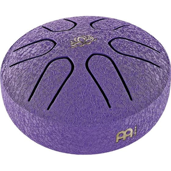 MEINL PERCUSSN PSTD1PLF Pocket Steel Tongue Drum, A Major (Purple)