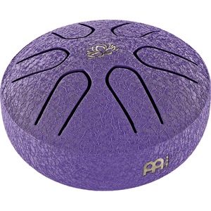 MEINL PERCUSSN PSTD1PLF Pocket Steel Tongue Drum, A Major (Purple) - Ray's Midbell Music
