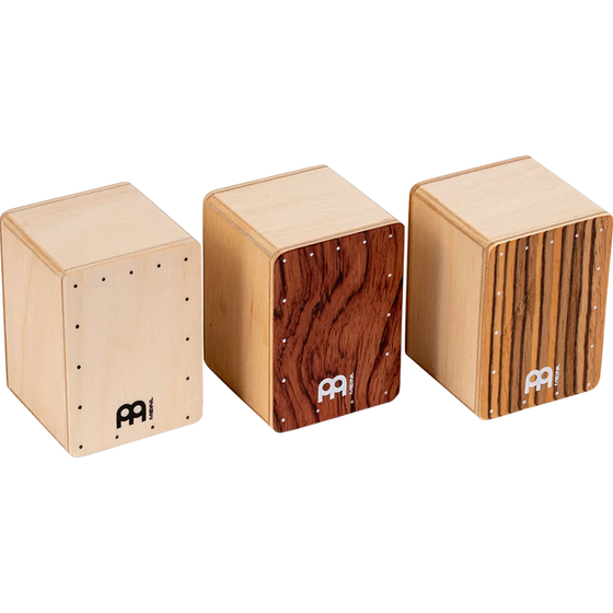 MEINL PERCUSSN SH50SET Mini Cajon Shaker Set, 3 piece