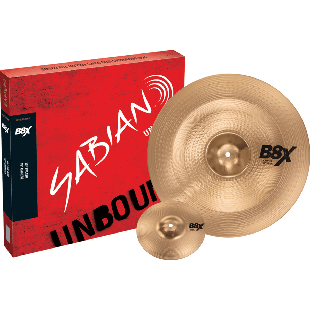 SABIAN 45005X B8X Effects Cymbal Pack - Ray's Midbell Music
