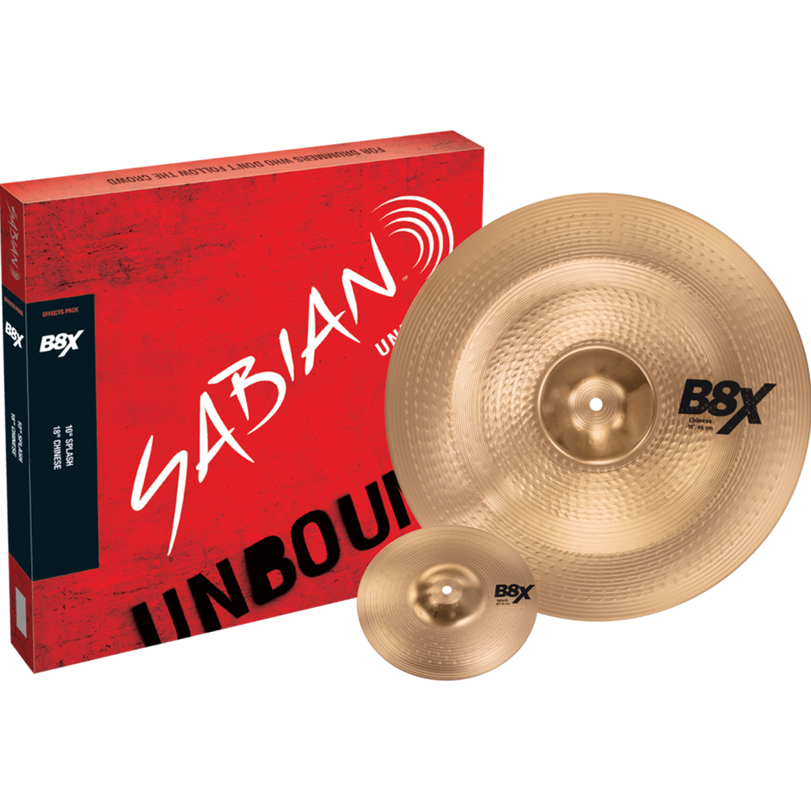 SABIAN 45005X B8X Effects Cymbal Pack