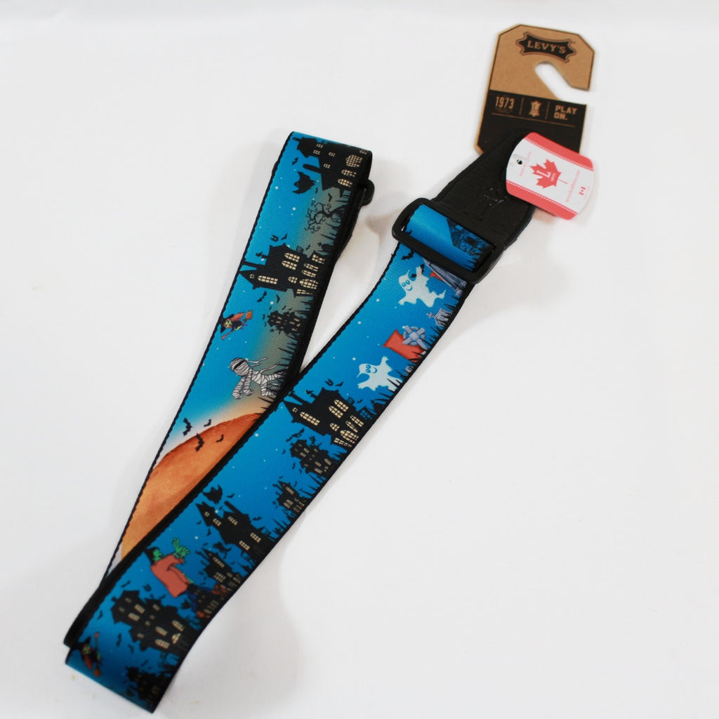 LEVYS MP2H004 2" Holiday Strap-  Cemetery Party