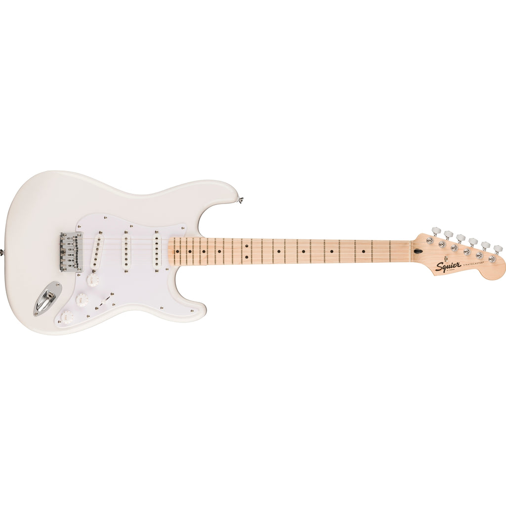 FENDER 0373252580 Sonic Stratocaster HT Electric Guitar (Arctic White)