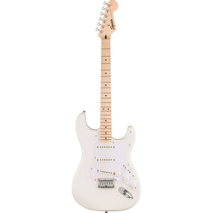 FENDER 0373252580 Sonic Stratocaster HT Electric Guitar (Arctic White)
