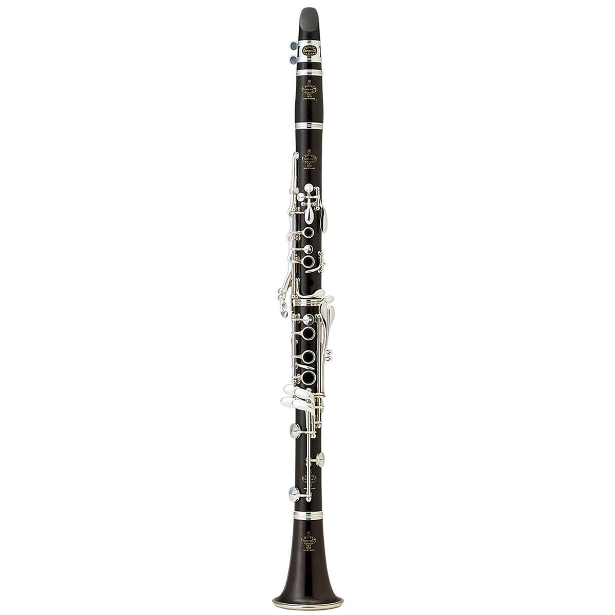 Buffet BC113120 R13 Pro Bb Clarinet, Silver Keys, Solid Wood