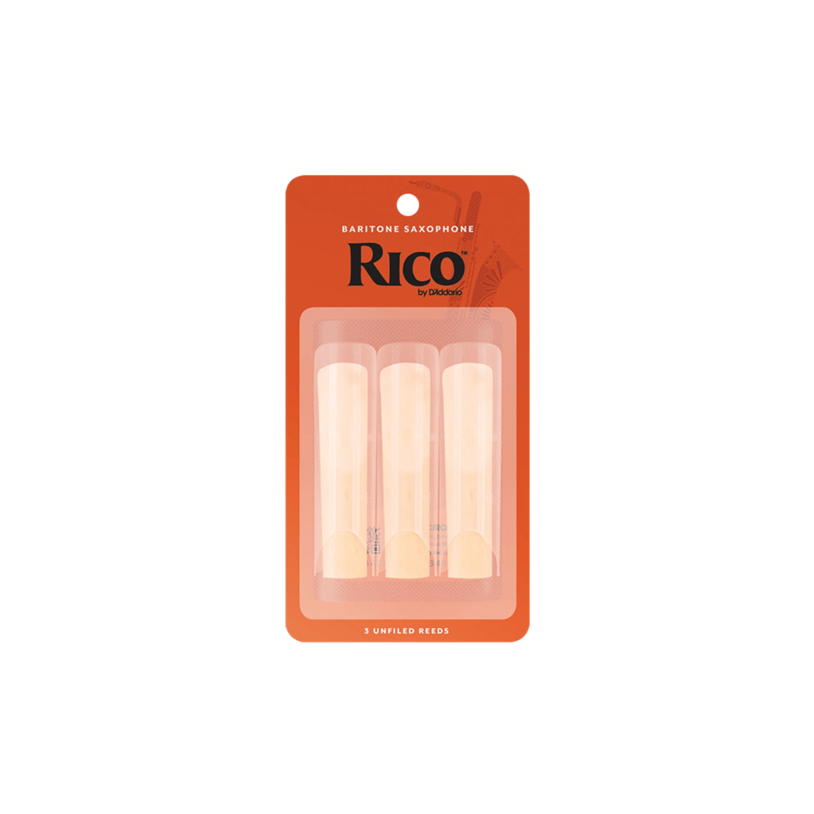 RICO RLA0325 #2.5 Bari Sax Reeds, 3 Pack