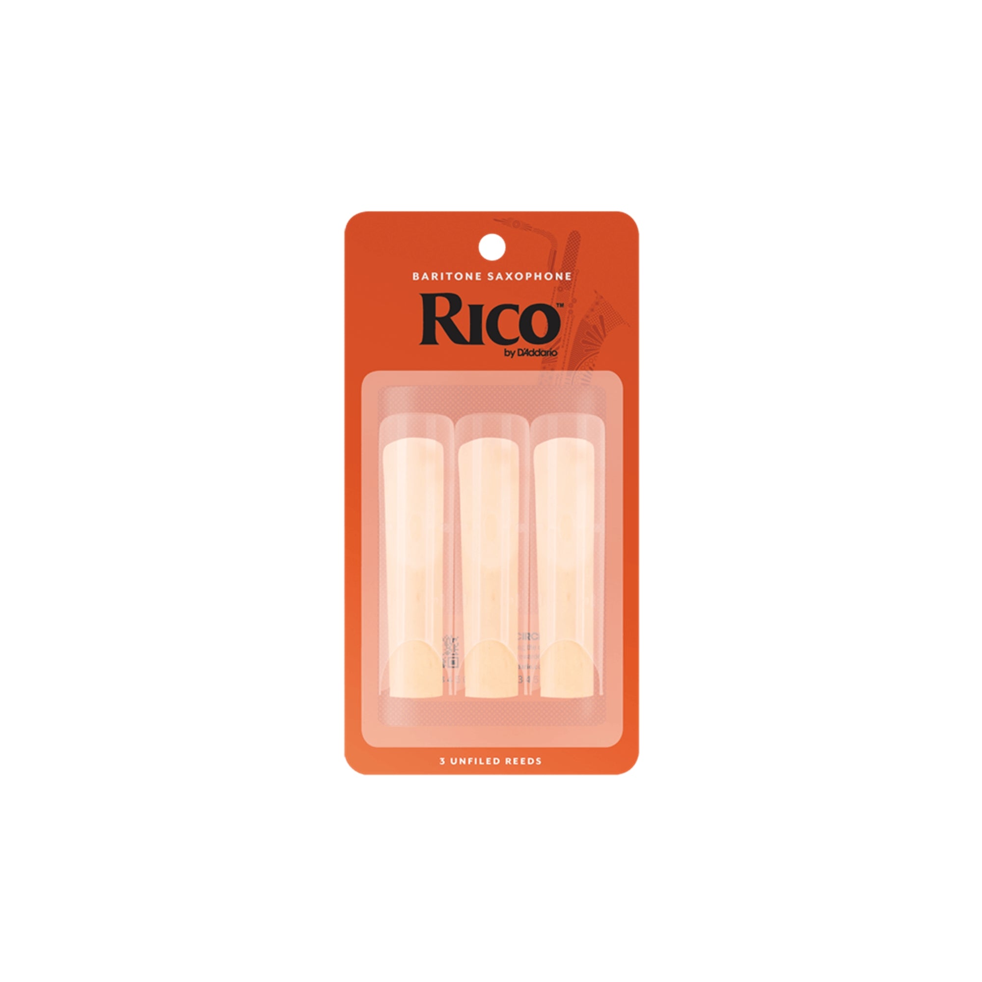 RICO RLA0330 #3 Bari Sax Reeds, 3 Pack