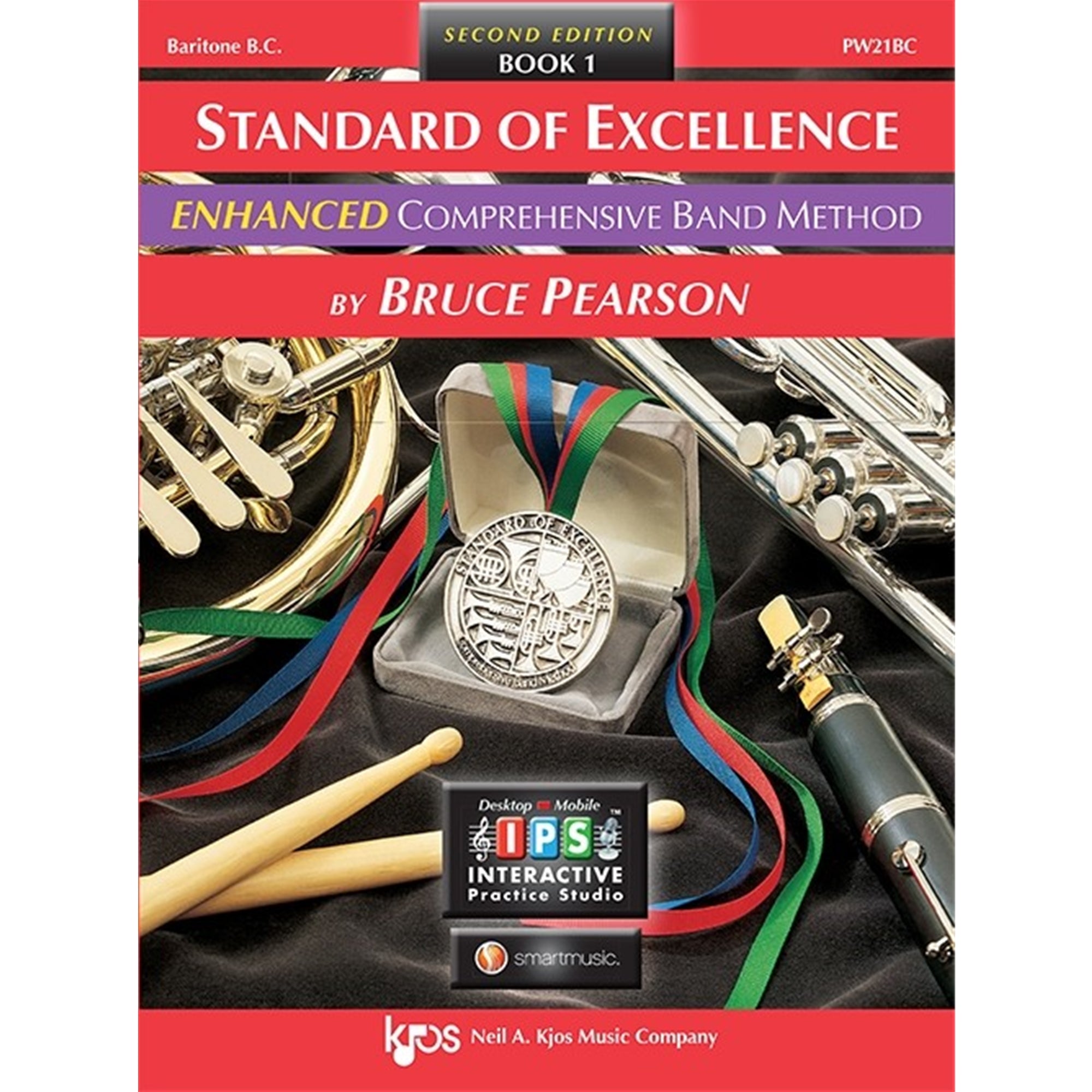 KJOS PW21BC Standard of Excellence Book 1 Baritone BC