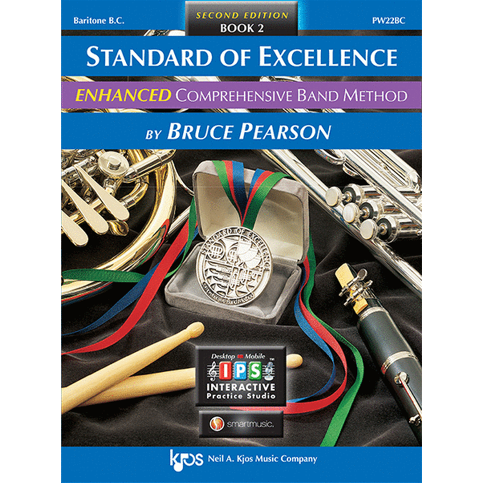 KJOS PW22BC Standard of Excellence Book 2 Baritone BC