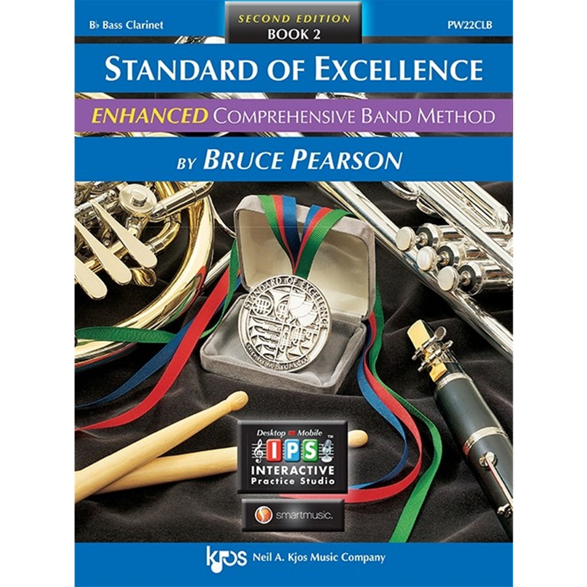 KJOS PW22CLB Standard of Excellence Book 2 Bass Clarinet