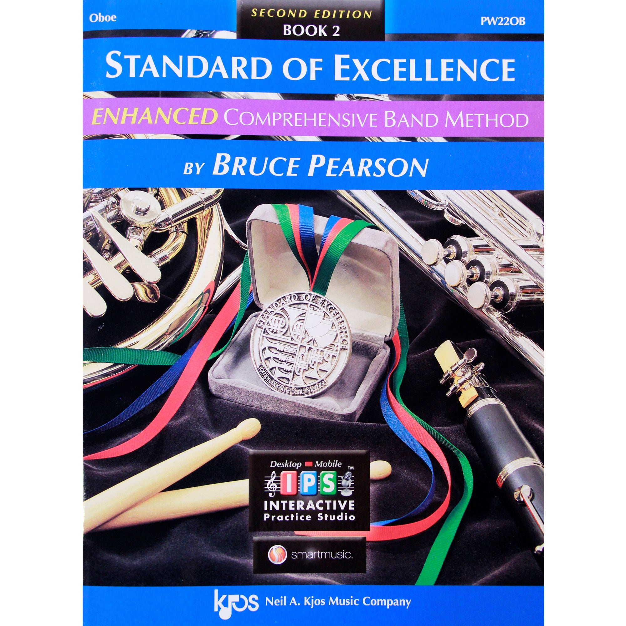 KJOS PW22OB Standard of Excellence Book 2 Oboe