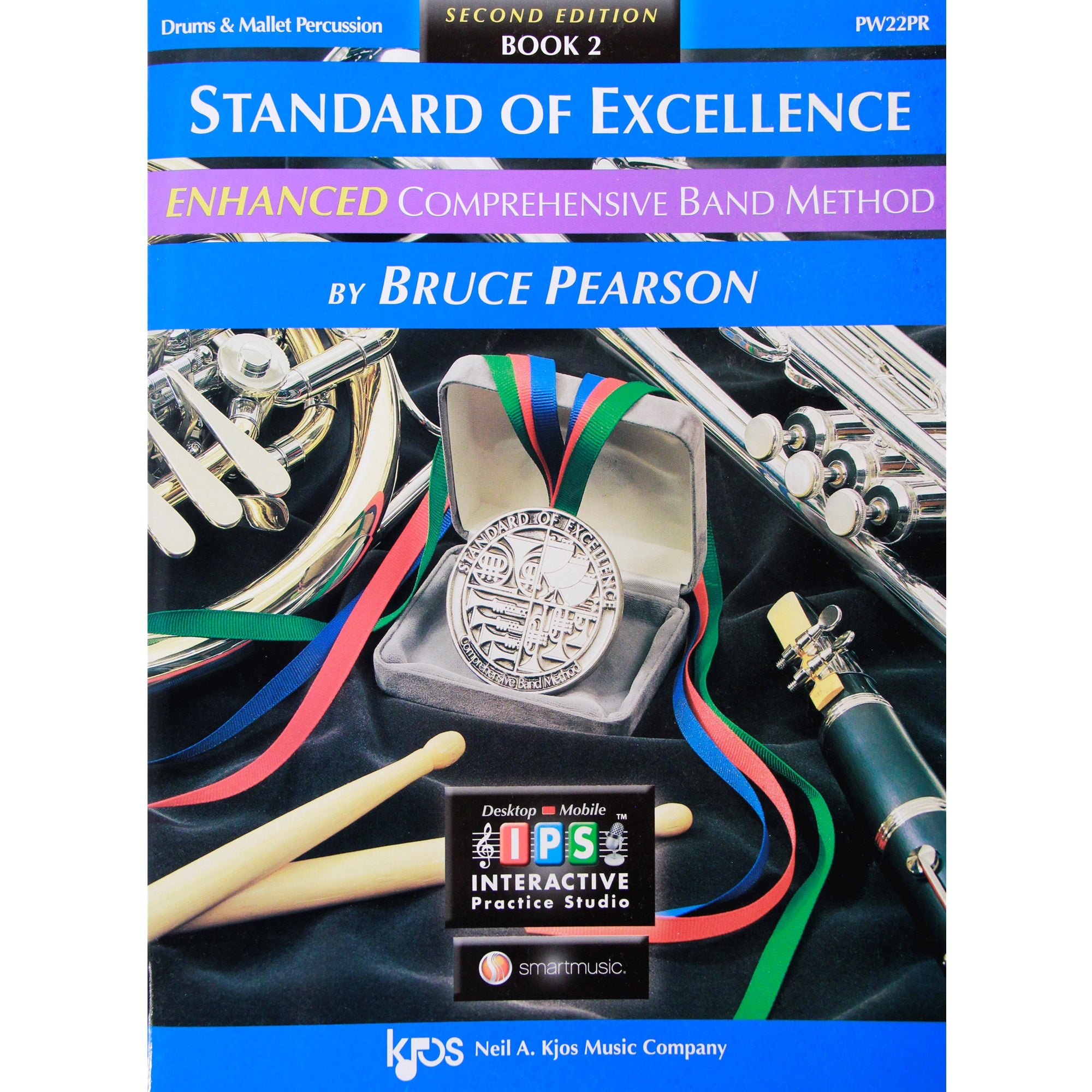 KJOS PW22PR Standard of Excellence Book 2 Percussion
