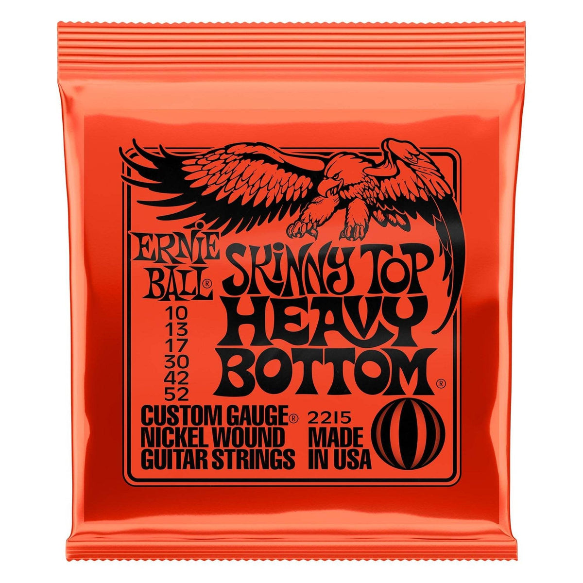 ERNIE BALL EB2215 Heavy Bottom-Skinny Top String Set - Ray's Midbell Music