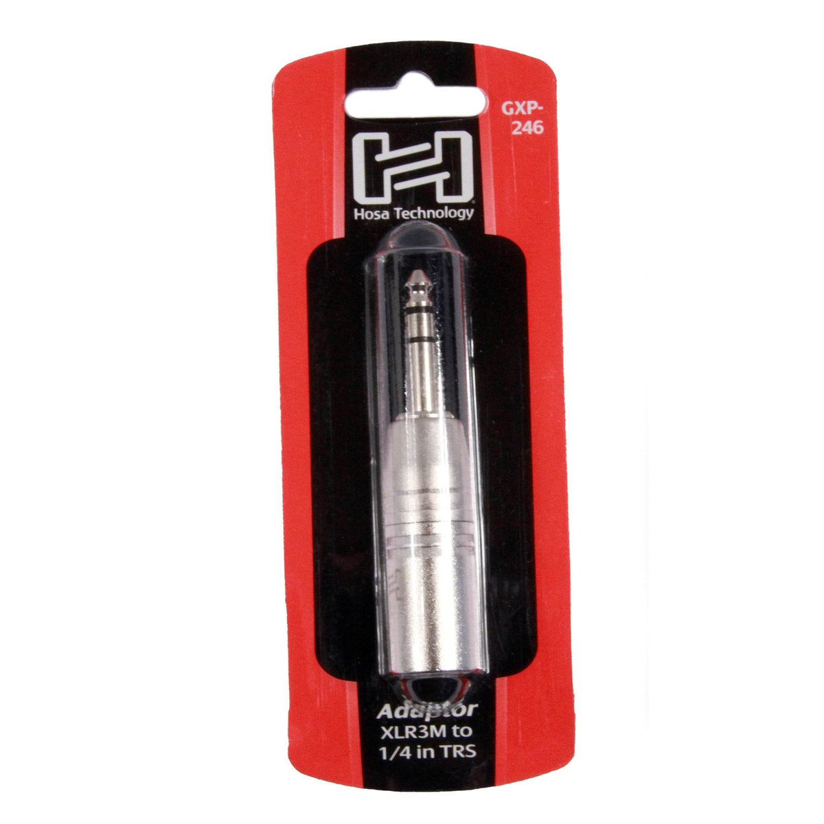 HOSA GXP246 XLR (M) - 1/4 TRS (M) Adapter - Ray's Midbell Music