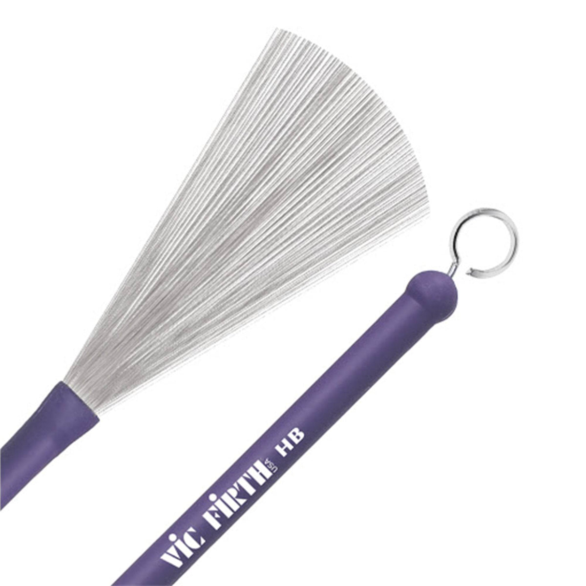 VIC FIRTH HB Heritage Jazz Brushes - Rubber Handle - Ray's Midbell Music