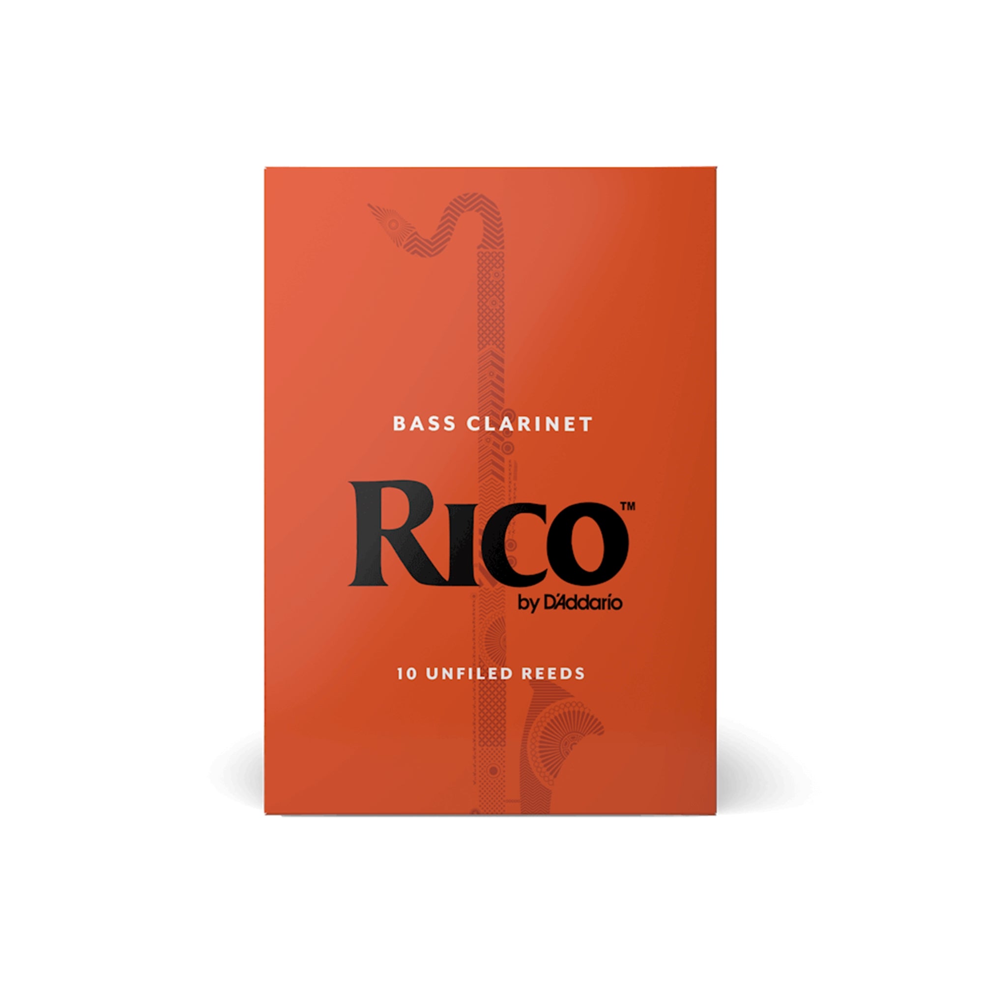 RICO REA1025 #2.5 Bass Clarinet Reeds, Box of 10