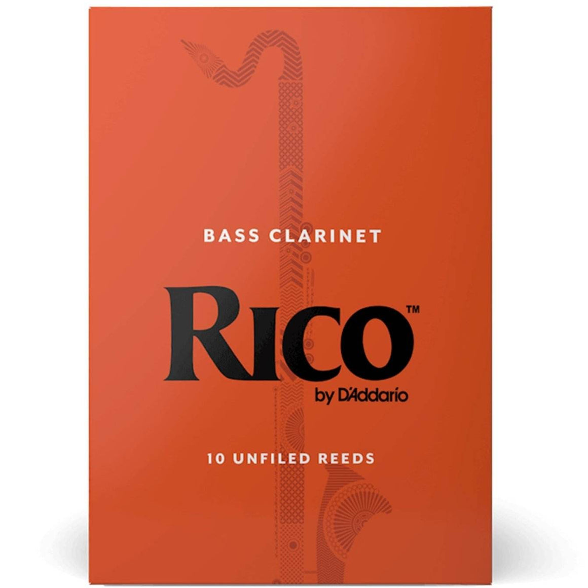 RICO REA1030 #3 Bass Clarinet Reeds, Box of 10 - Ray's Midbell Music