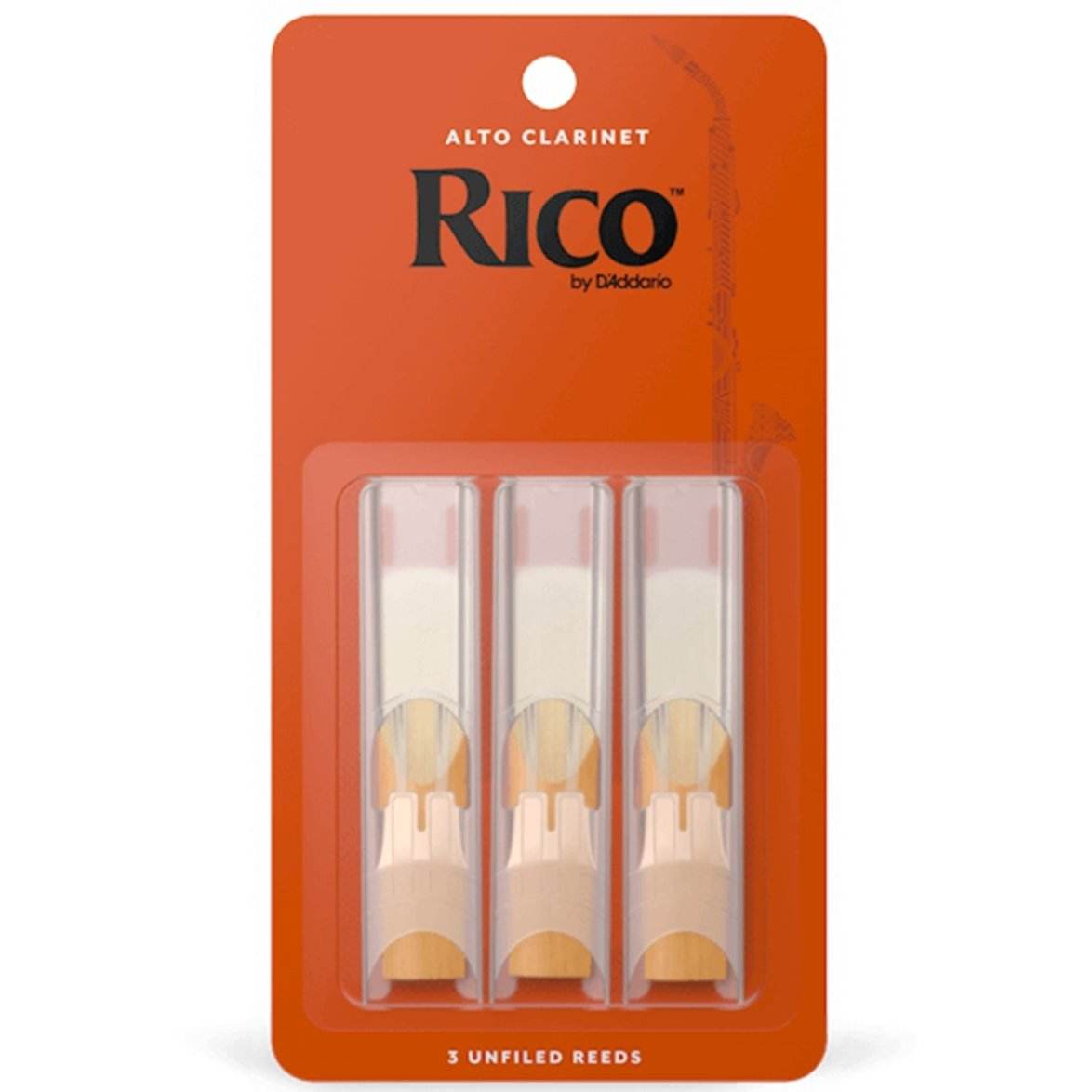 RICO RDA0325 #2.5 Alto Clarinet Reeds, 3 Pack - Ray's Midbell Music
