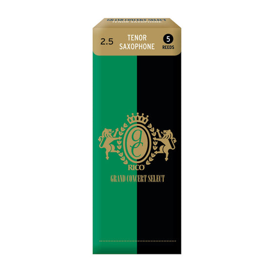 GRAND CONCERT RGC05TSX250 #2.5 Tenor Sax Reeds, Box of 5