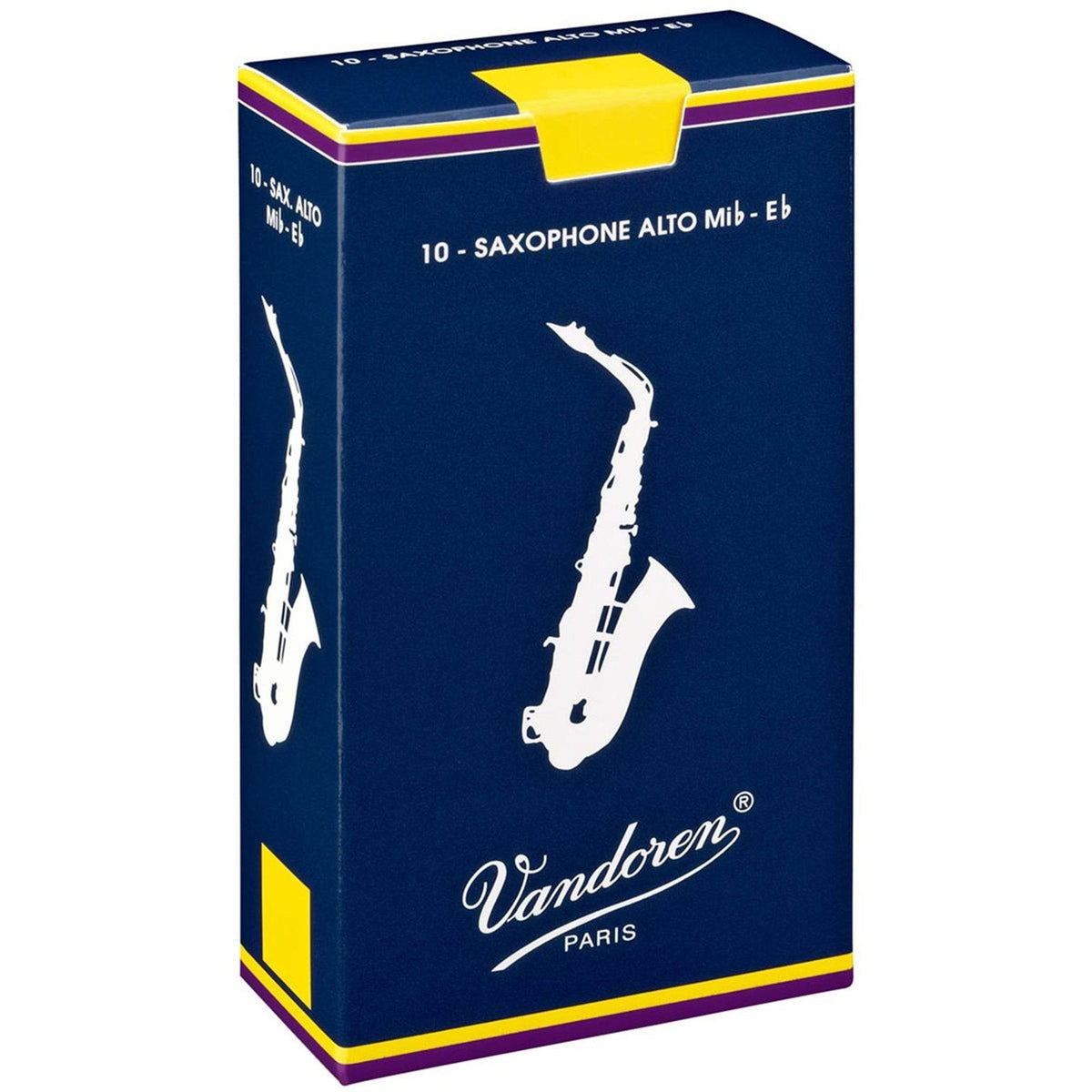 VANDOREN SR2025 #2.5 Soprano Sax Reeds, Box of 10 - Ray's Midbell Music