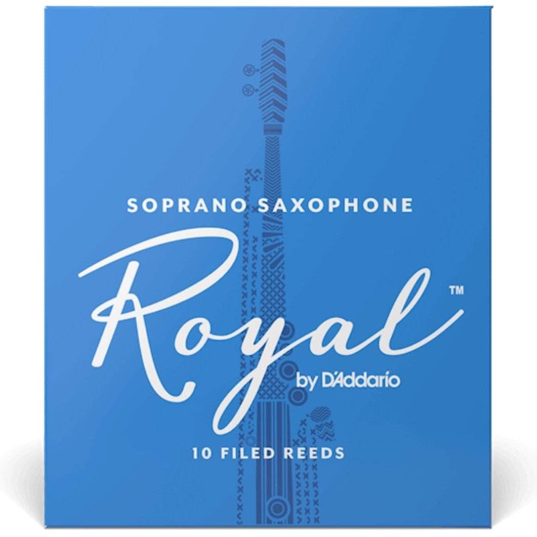 RICO ROYAL RIB1035 #3.5 Soprano Sax Reeds, Box of 10 - Ray's Midbell Music
