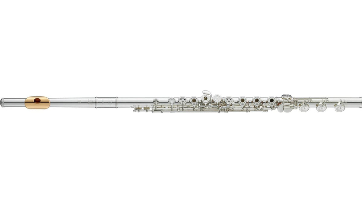 YAMAHA YFL577HCTLPGP Pro Flute, Solid Head, Plated Body, Gold Lip Plate - Ray's Midbell Music